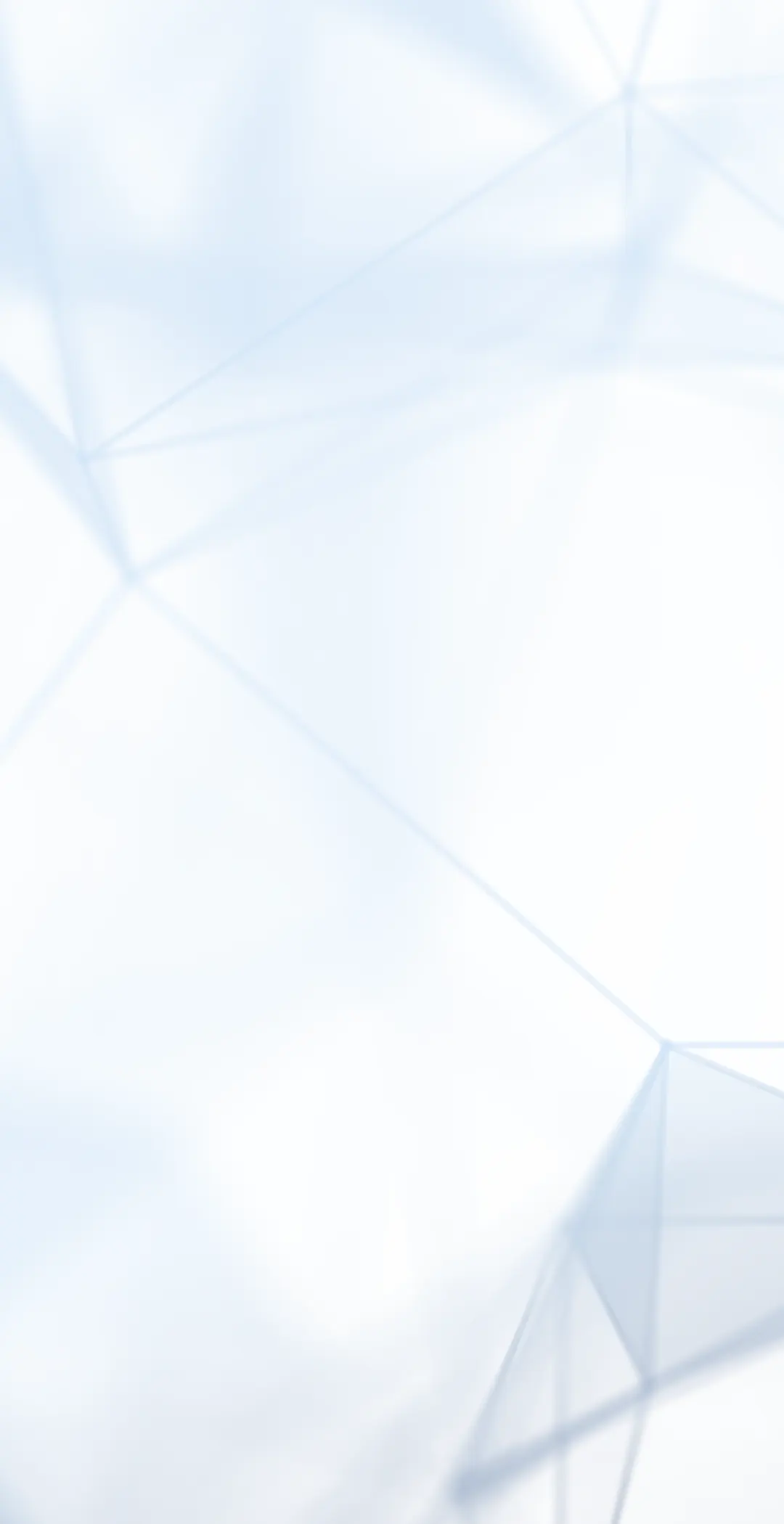 A grey-ish blue background with geometric patterns overlaid in the background.